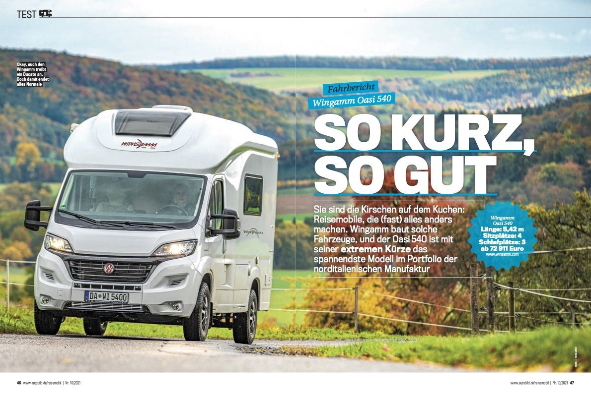 - AUTOBILD Oktober 2021-051_FB Wingamm - motorhome AUTOBILD Octobre 2021-051_FB Wingamm - camping-car