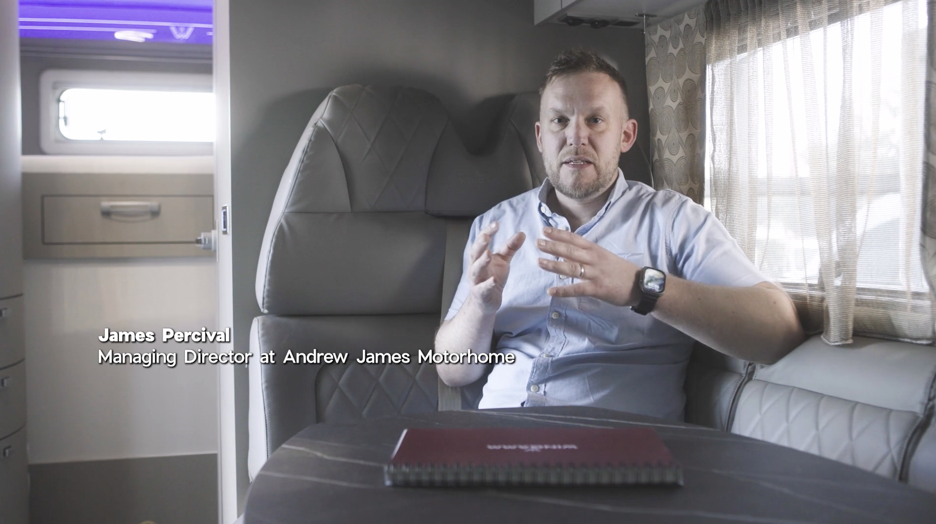 Intervista con James Percival - Direttore Generale di Andrew James Motorhomes - Rassegna stampa - camper